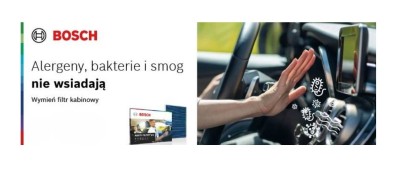 Zdrowe powietrze w aucie z BOSCH 